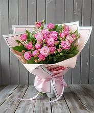 Букет Розовый кустик в Новосиле